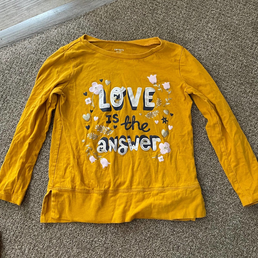 Carter's Love is the Answer Tee, 8, VGUC